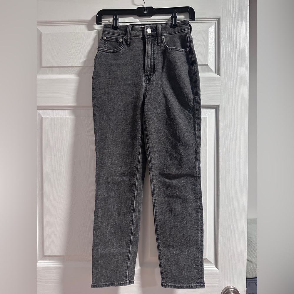 Madewell Curvy Perfect Vintage Jean, Classic Black Jeans